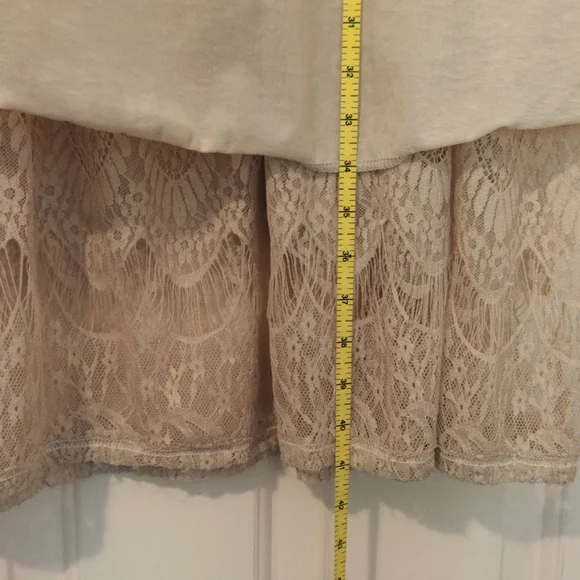 Boho Cream Lace Maxi Skirt - Picture 5 of 5